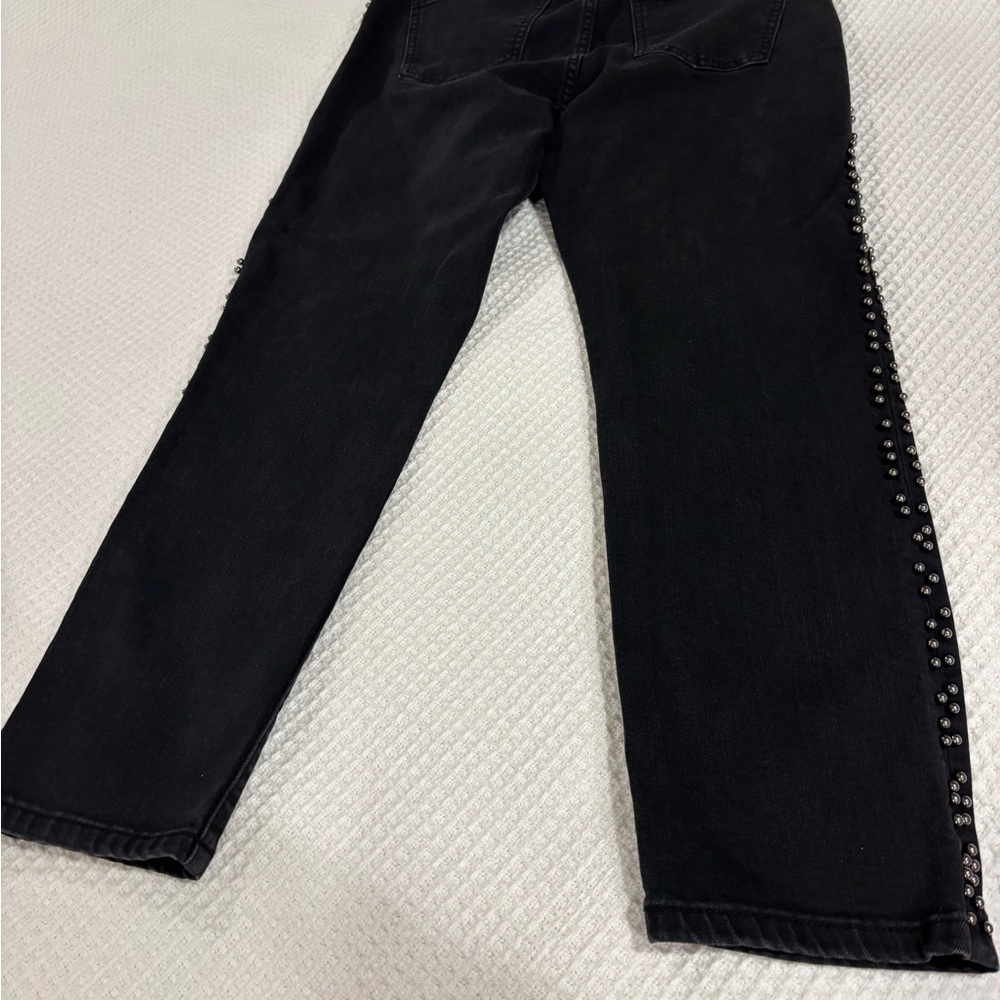 Pistola size 29 Black Studded Skinny Ankle Jeans - Picture 10 of 16